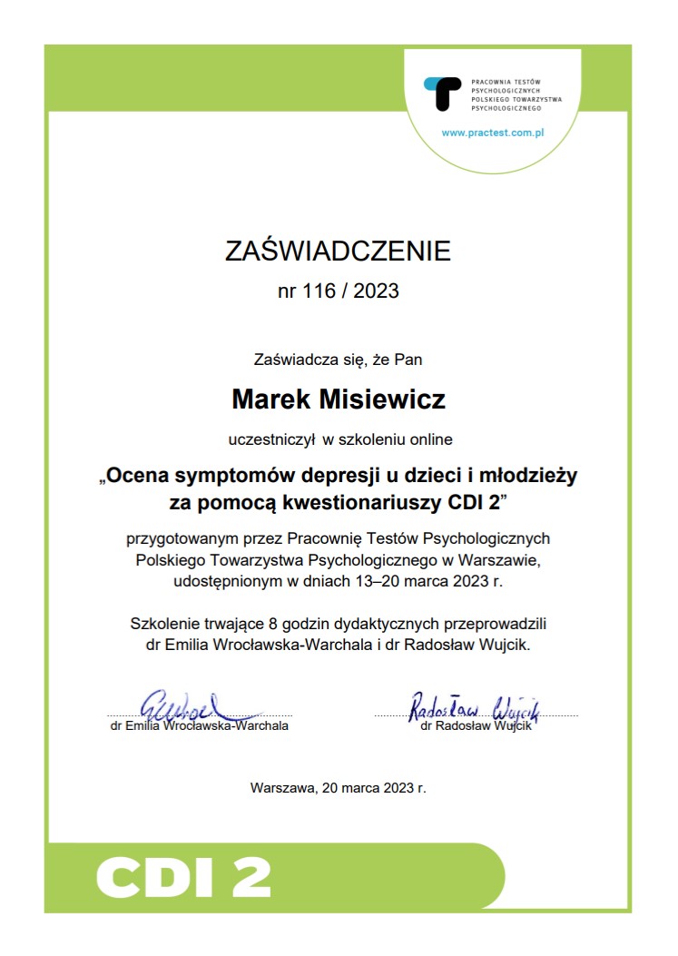 Diagnoza CDI 2